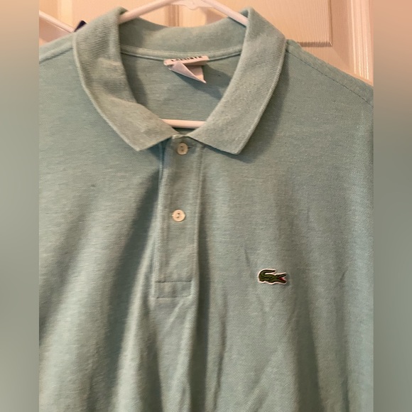 Men’s Lacoste Polos-Royal blue & Aqua-Sz 8 - Picture 5 of 5